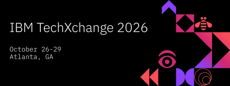 IBM TechXchange 2026 banner for the October 26-29 conference in Atlanta, where IBM announced Agent Identity